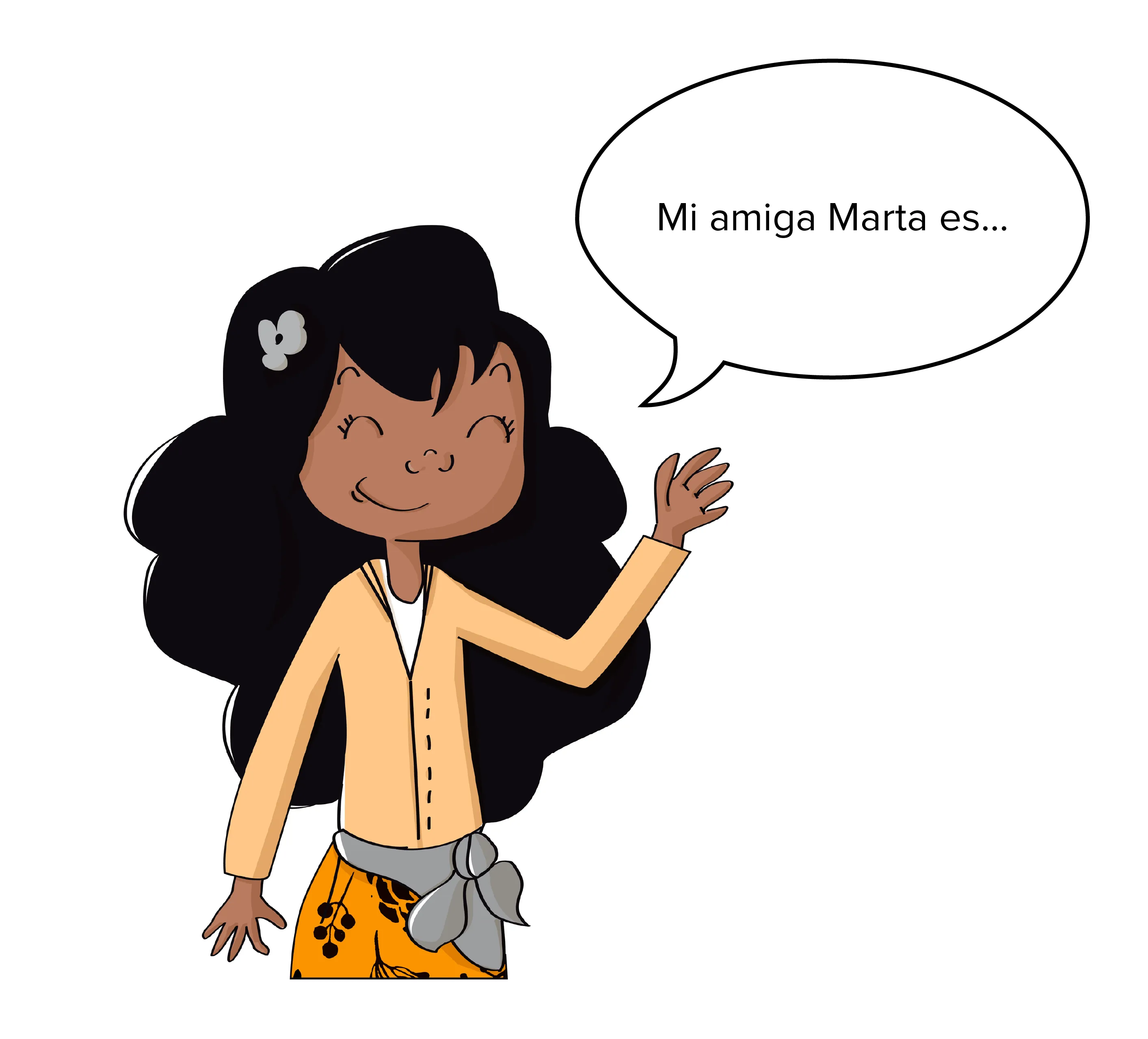 Mi amiga Marta es...