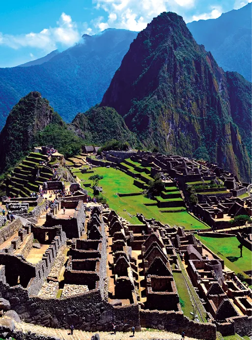 La cité inca du Machu Picchu, au Pérou.