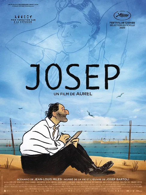 Affiche du film d'animation Josep, d'Aurel