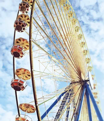 Grande roue de Lyon Bellecour

