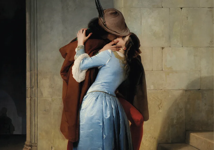 Francesco Hayez, Le Baiser, 1859