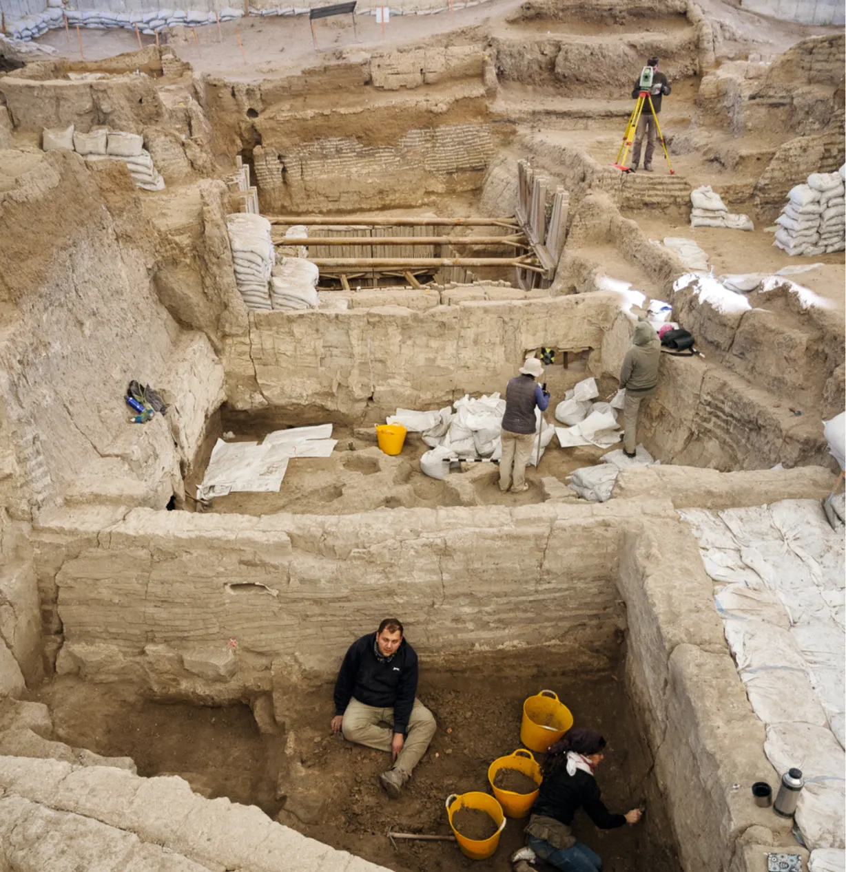 photo des fouilles archéologiques à Çatal Höyük