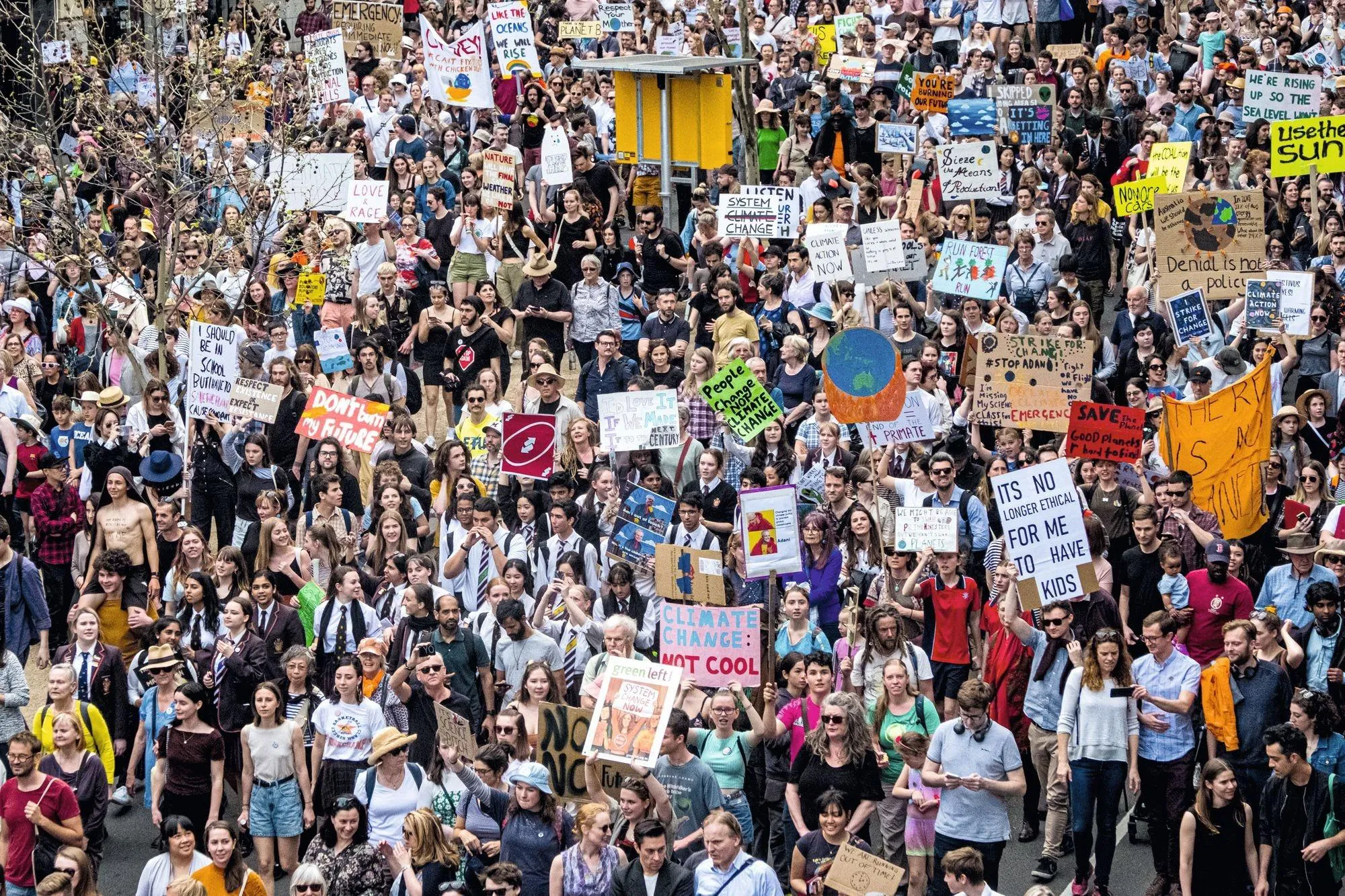 Manifestation Melbourne, Australie