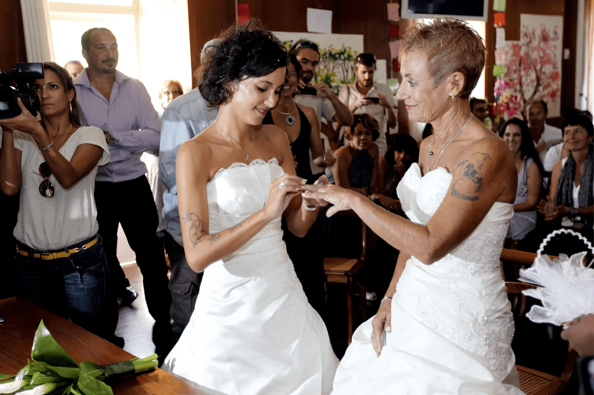 Premier mariage entre deux femmes