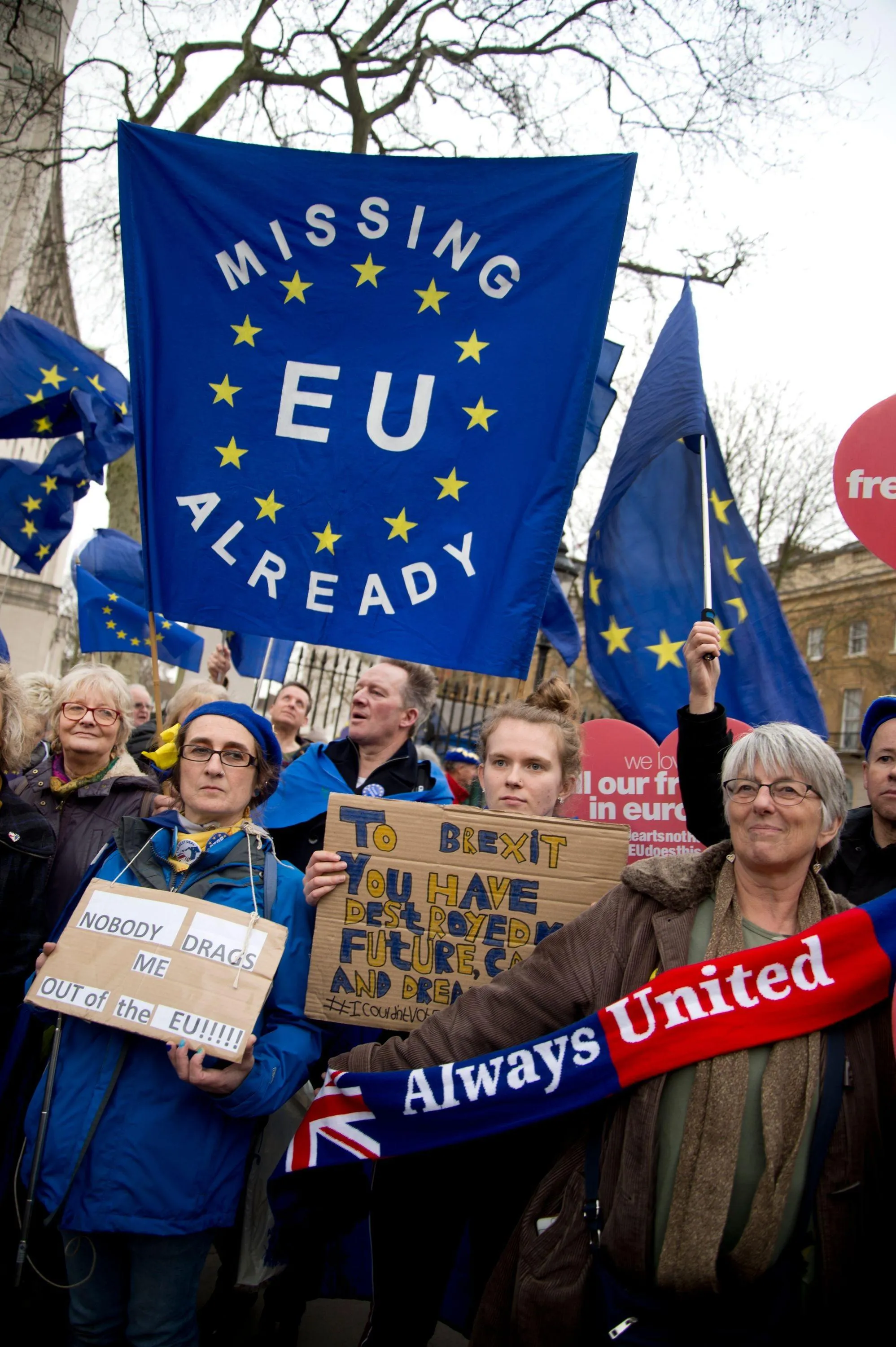 Une manifestation anti-Brexit