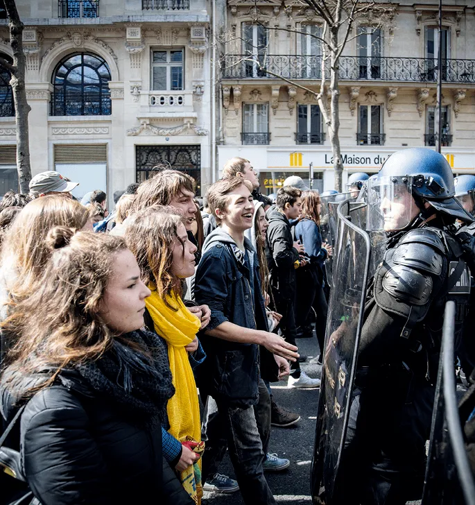 manifestation lycéenne