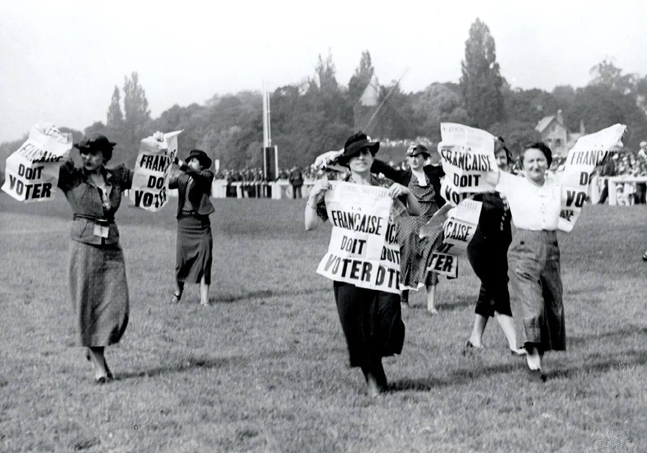 La longue conquête du droit de vote des femmes