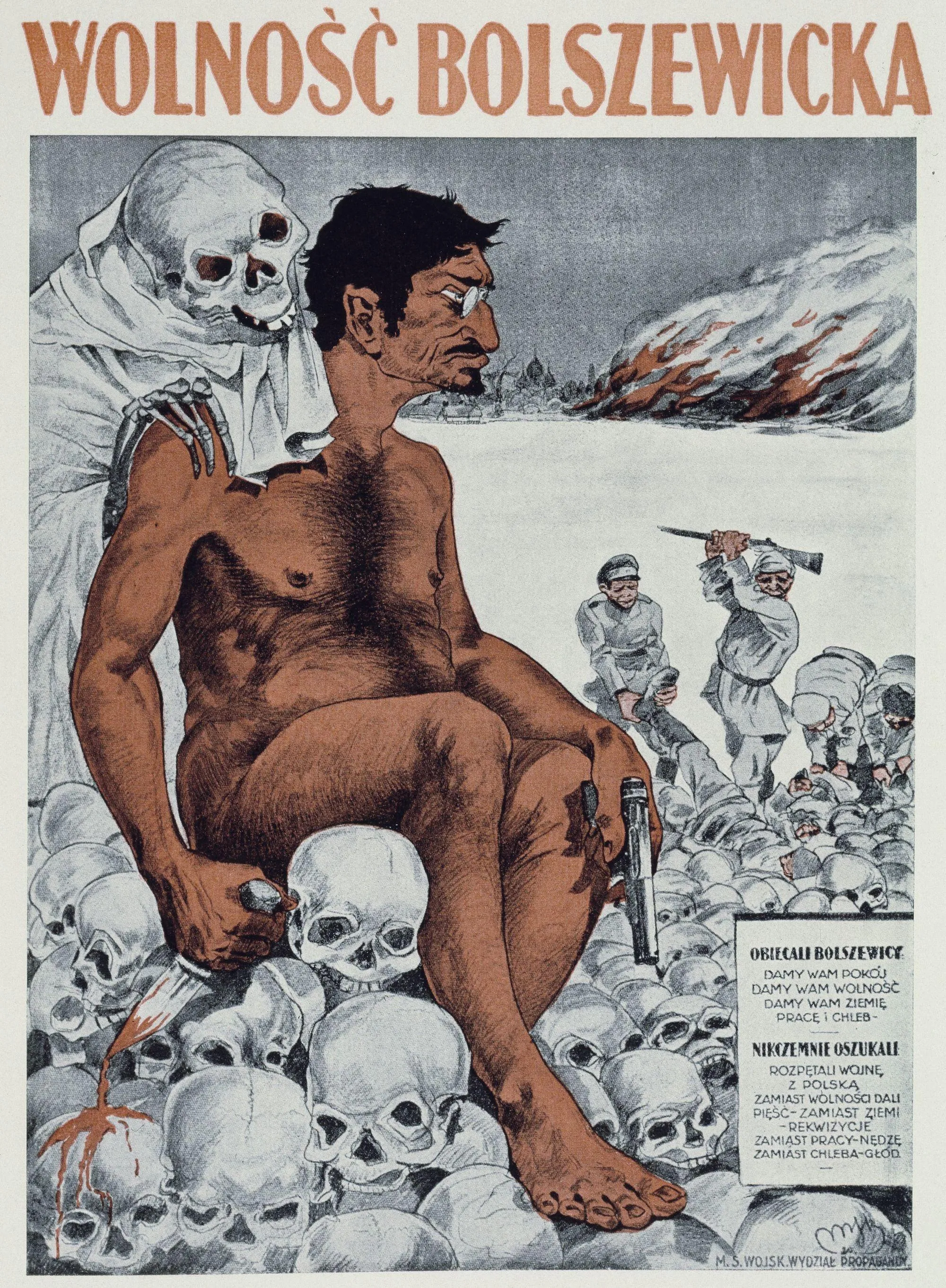 Anonyme, Liberté bolchévique, 1920, affiche