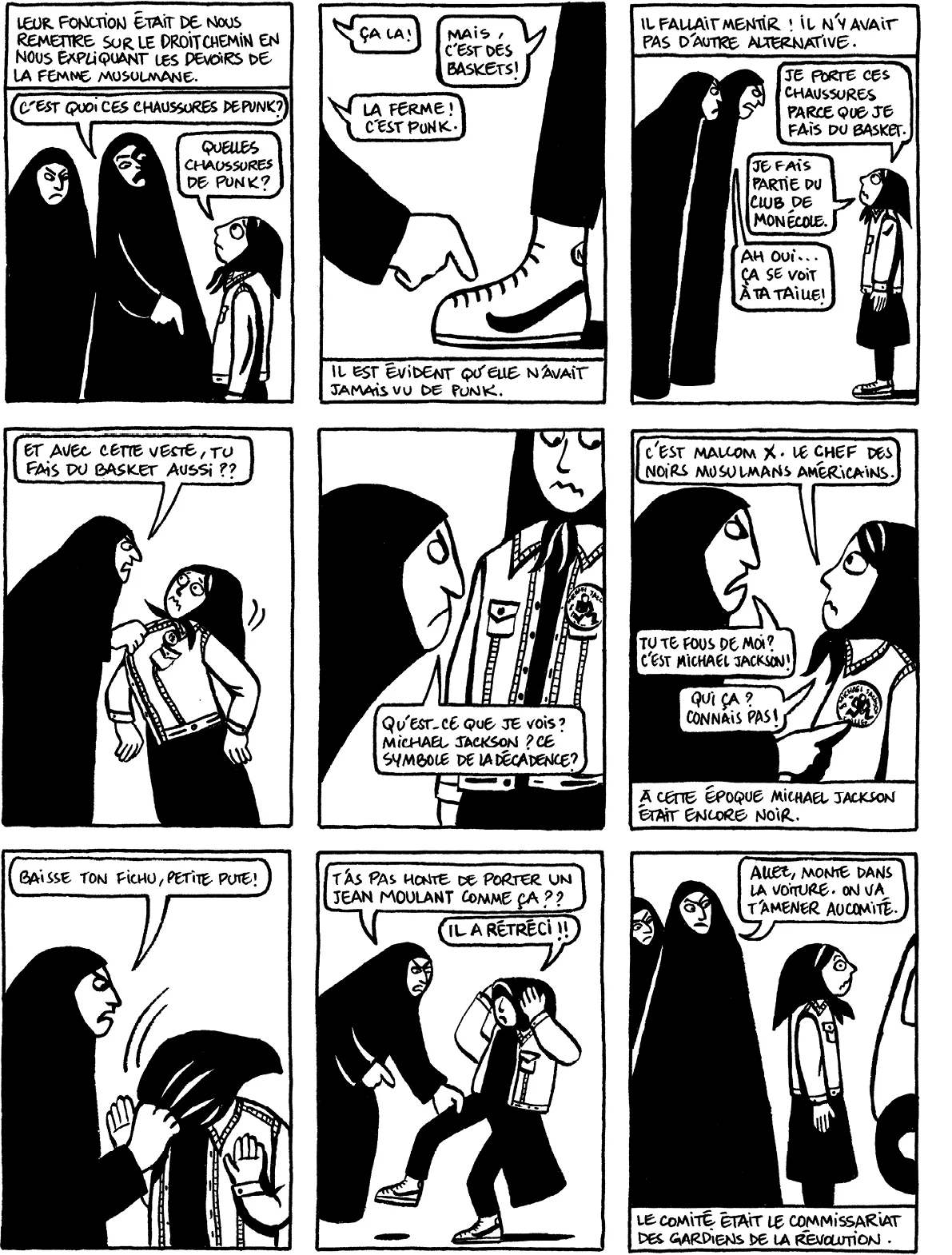 Marjane Satrapi, Persepolis, 2000-2003.