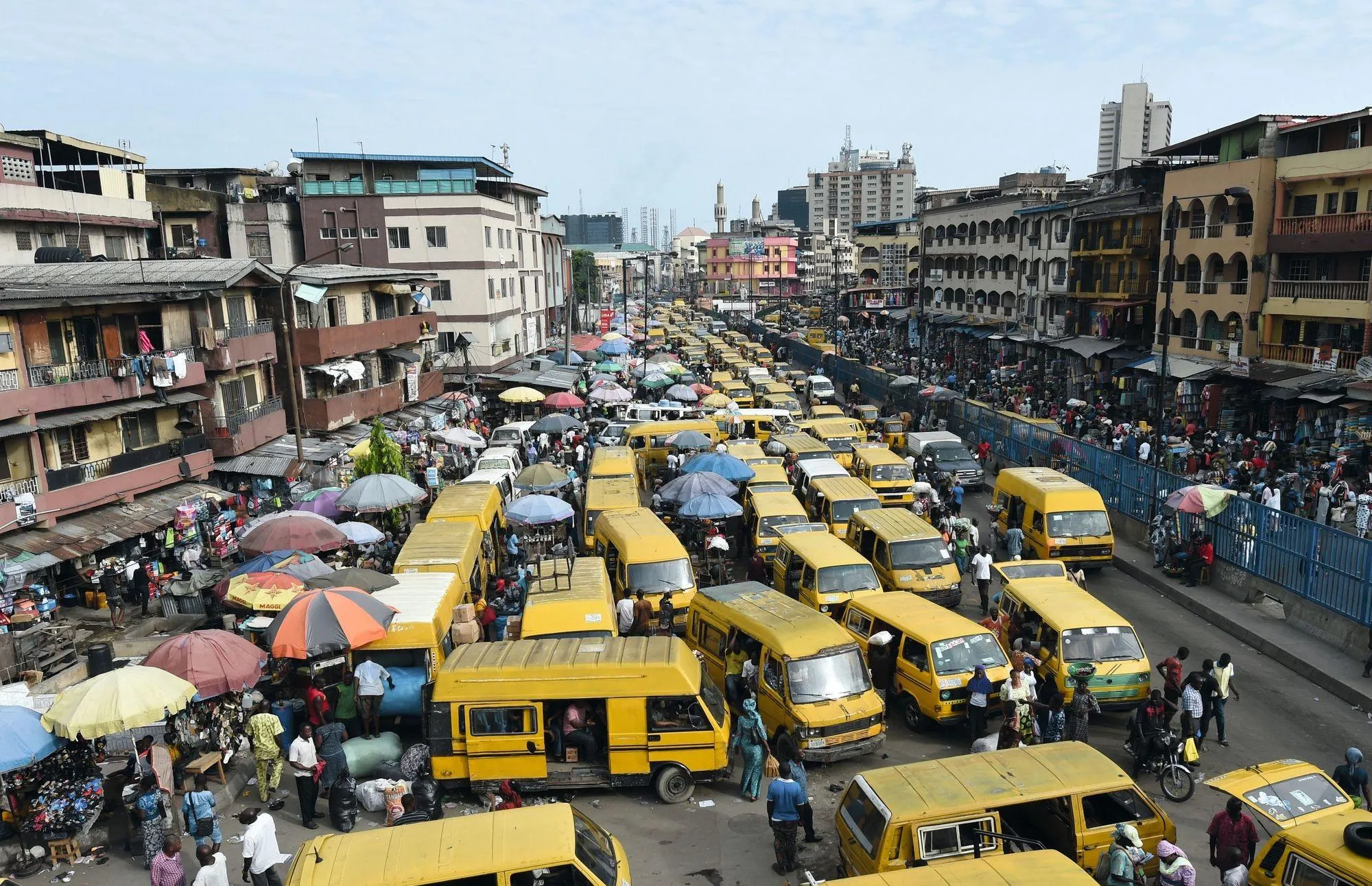 embouteillage Lagos