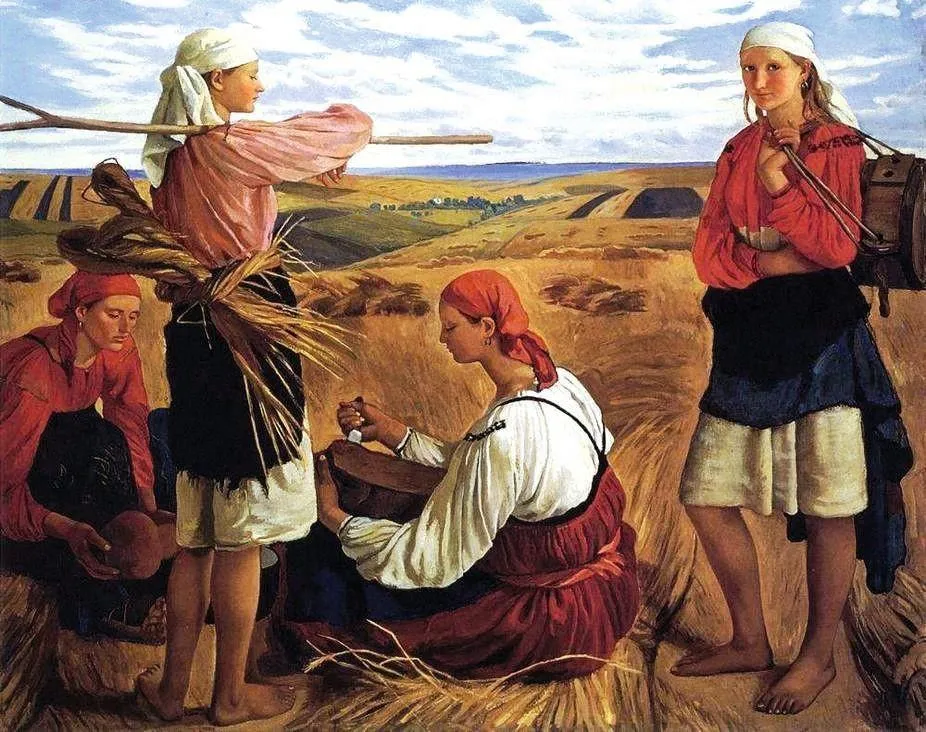 Zinaida Serebriakova, La moisson