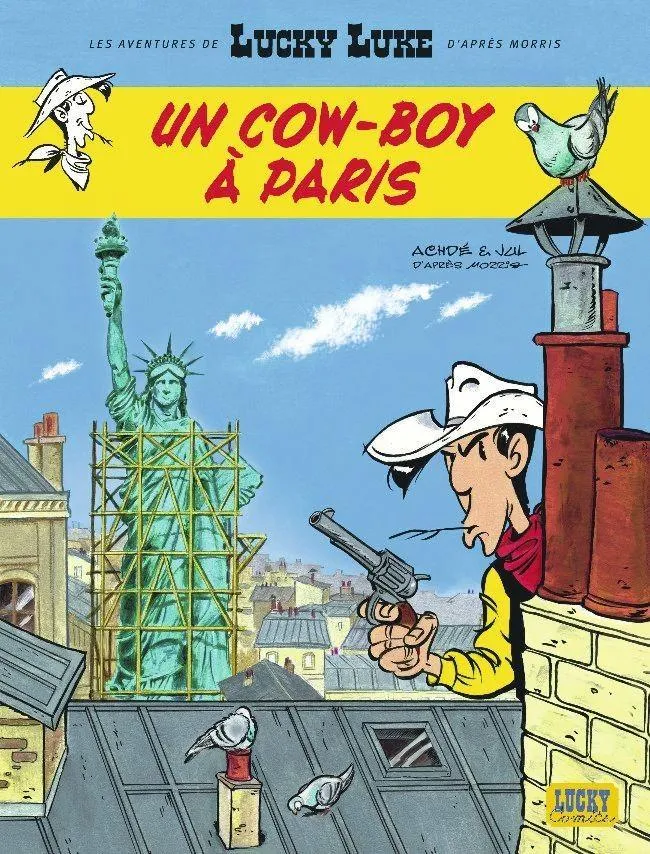 Jul et Achdé, Un cow-boy à Paris, 2018.