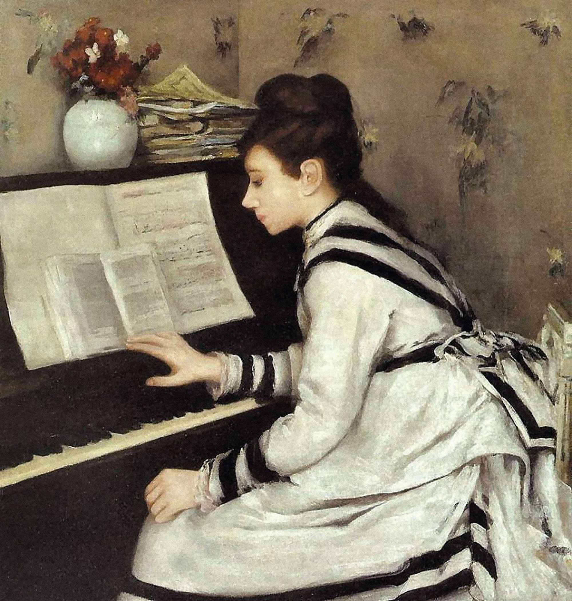 Eva Gonzales, Secrètement, 1878