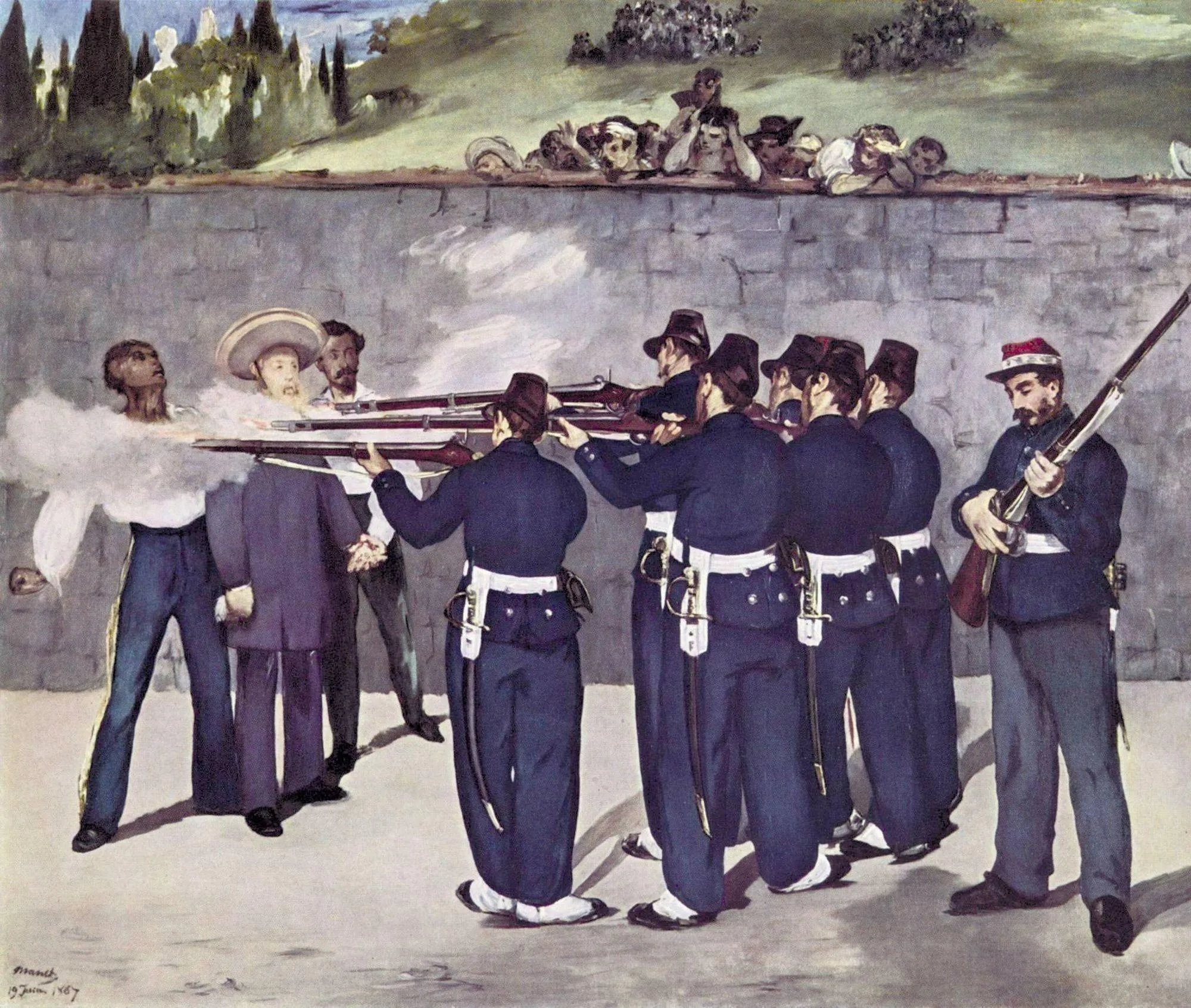 Édouard Manet, L'Exécution de Maximilien, 1867