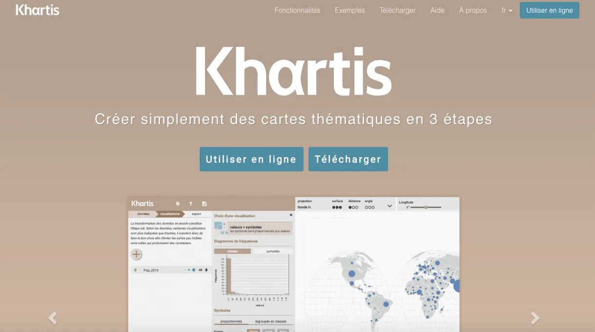 Site internet de Khartis