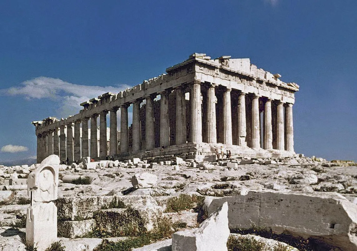 Ruines du Parthénon, Athènes