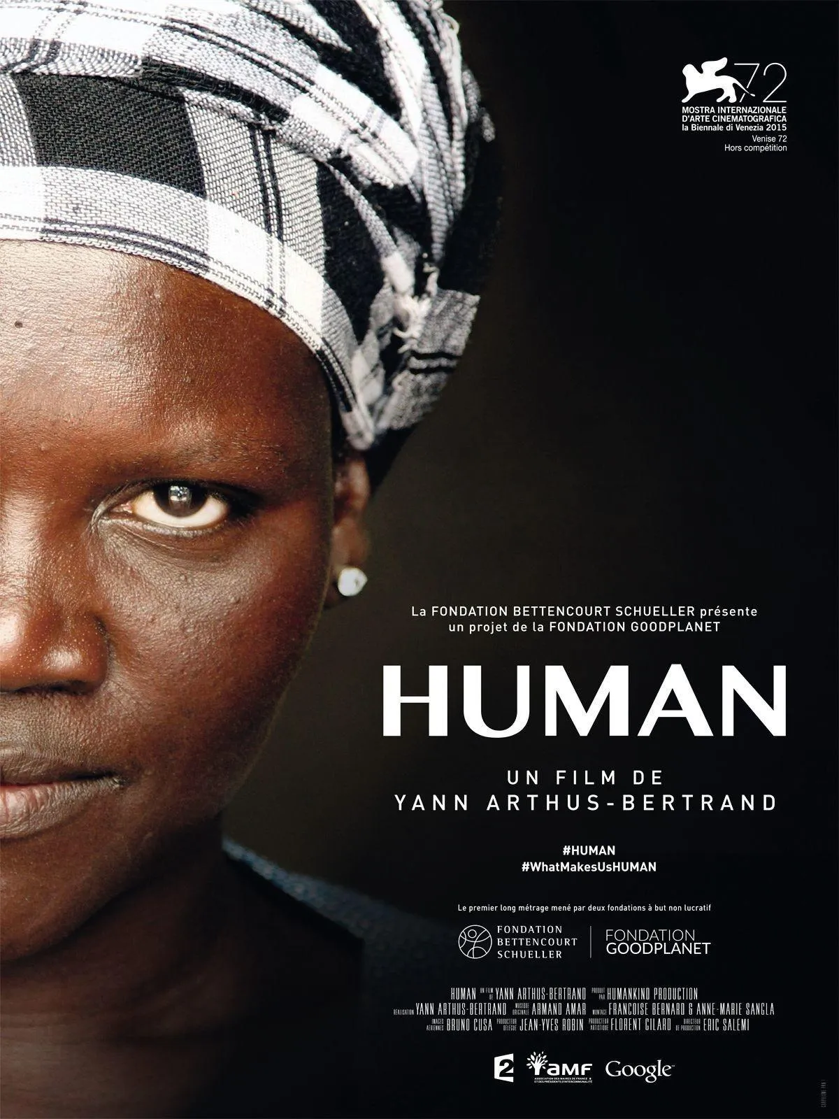 Yann Arthus-Bertrand, Human, film documentaire, 2015