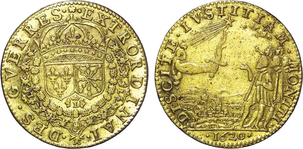 Pièce de monnaie, XVIIe siècle