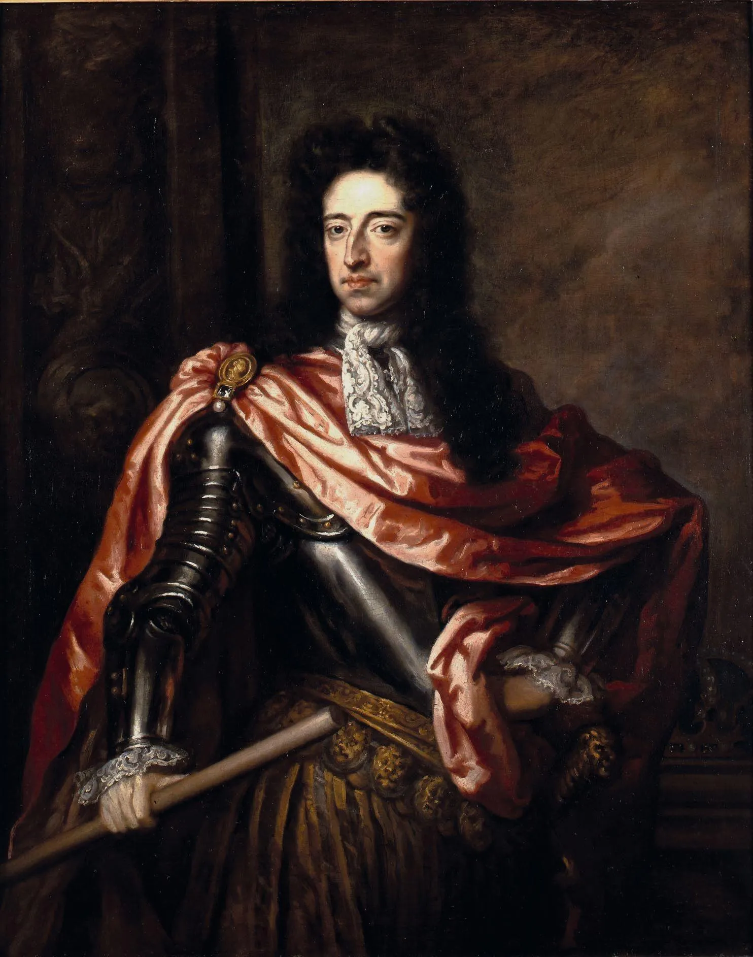 Godfrey Kneller, Portrait de Guillaume III, 1689, huile sur toile