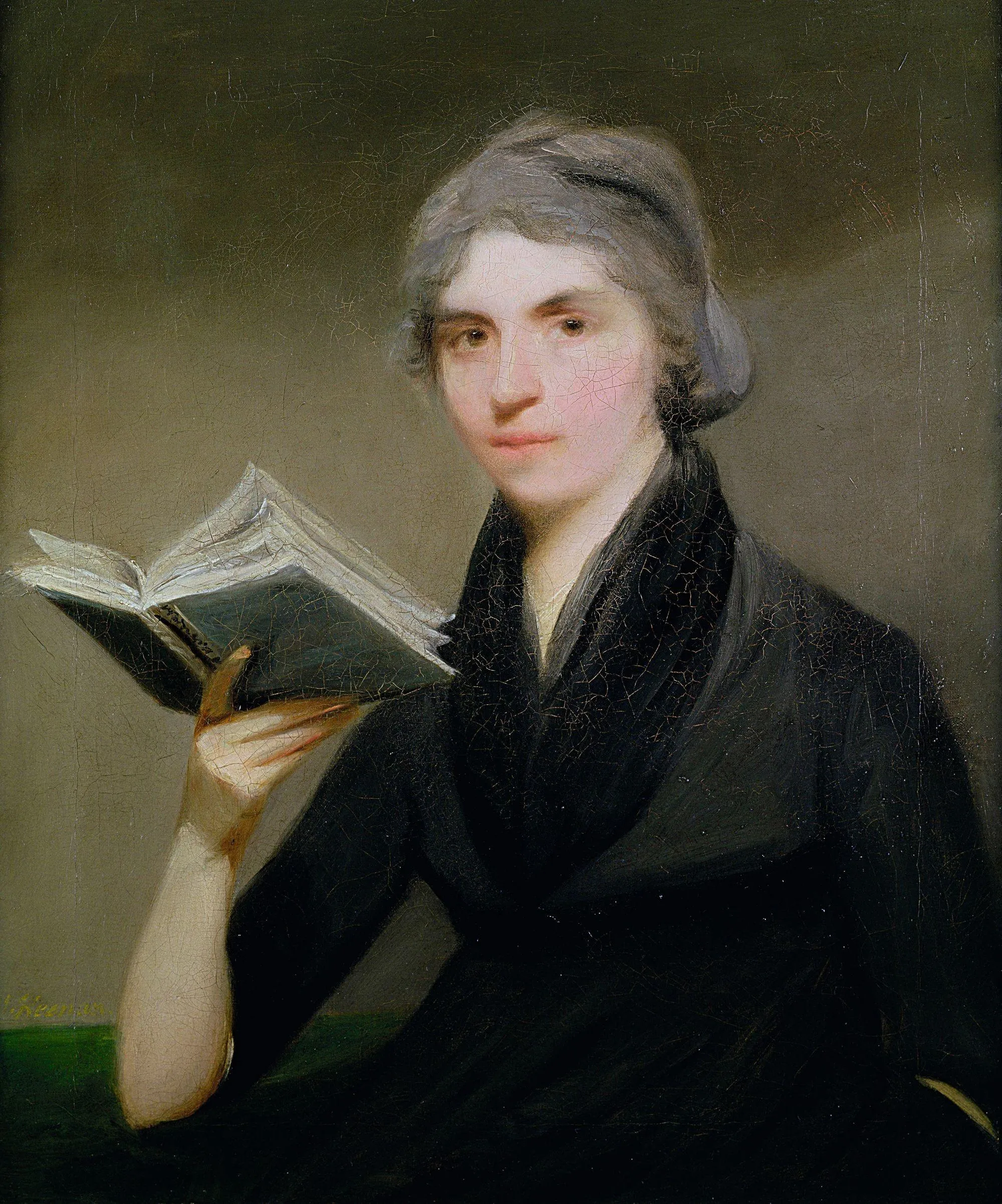 John Keenan, Portrait de Mary Wollstonecraft, 1787, collection privée