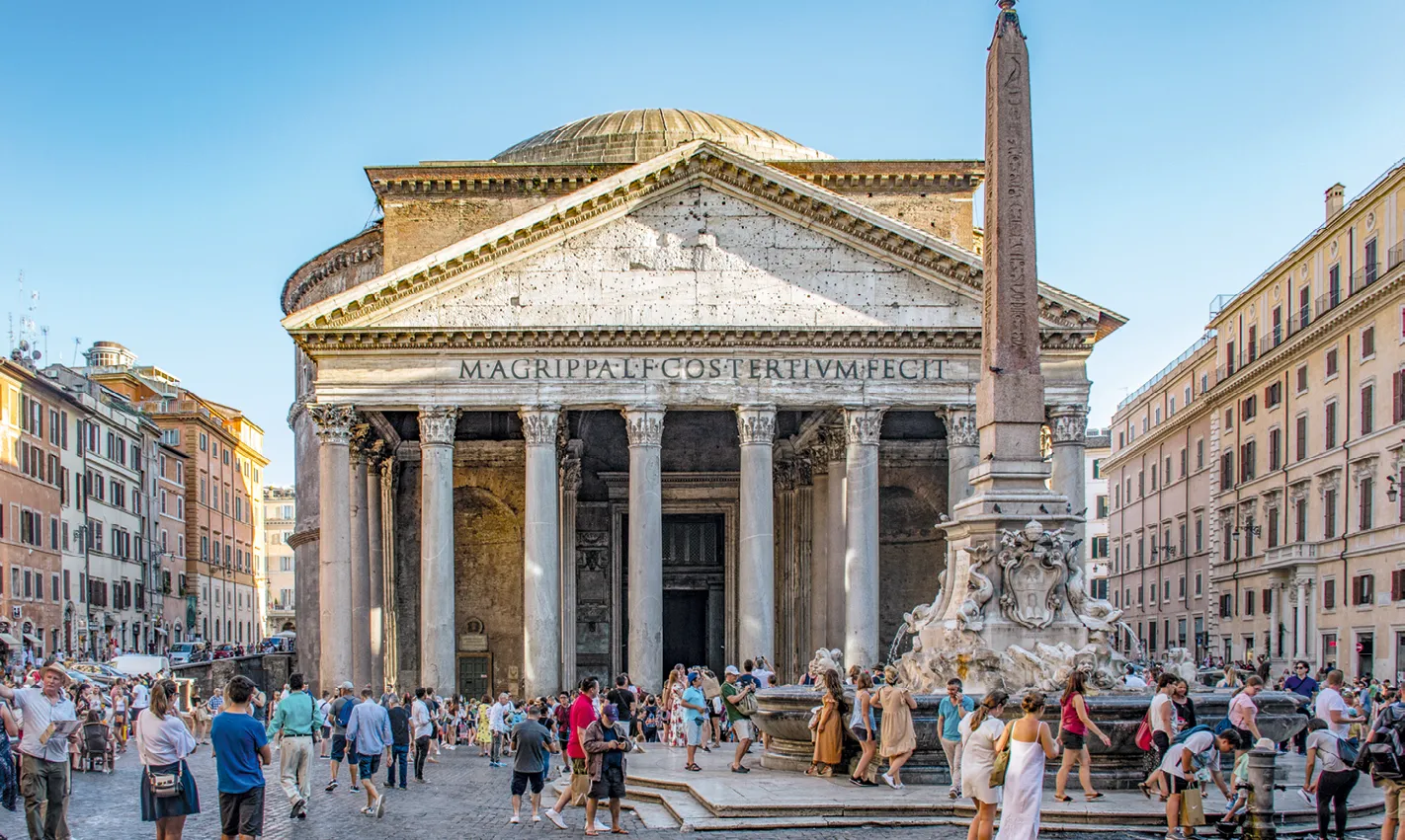 Le Panthéon de Rome.