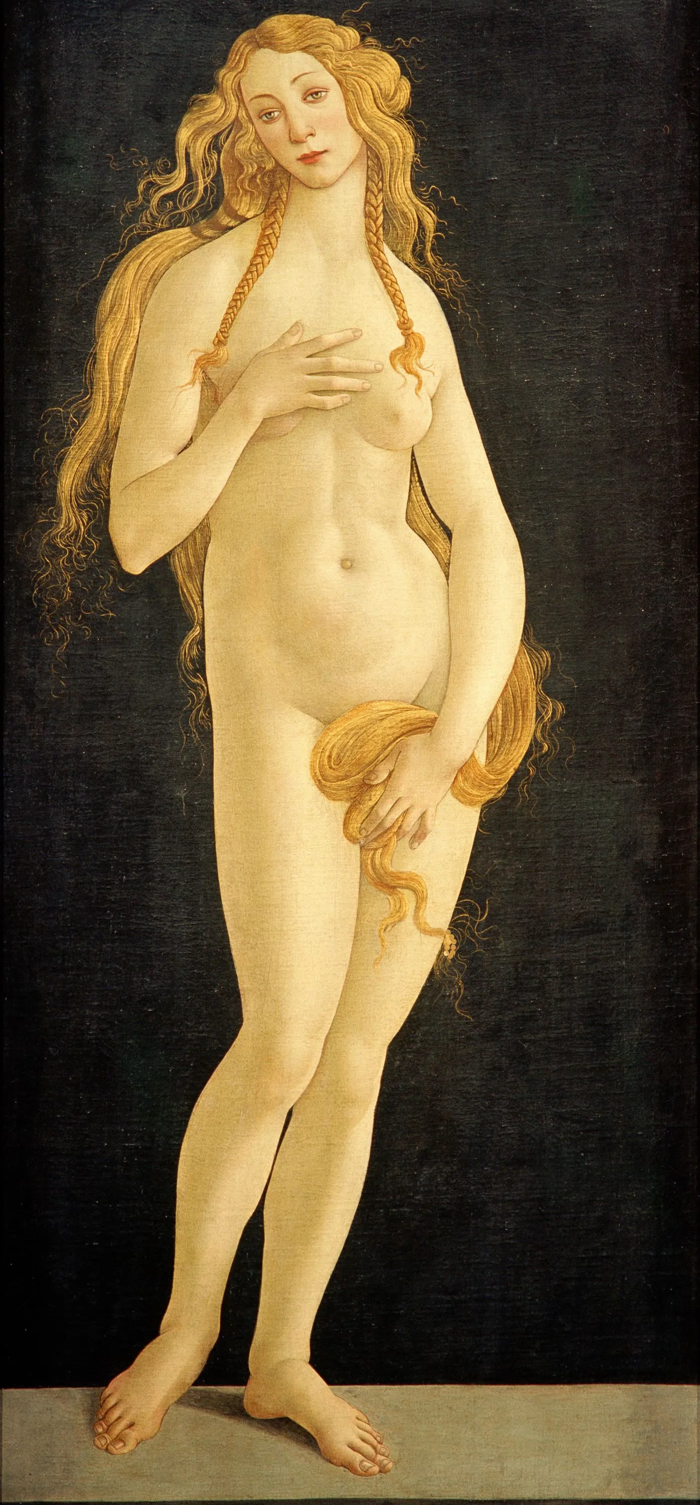 Botticelli Venus pudica