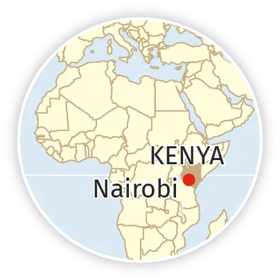 Carte Afrique / Kenya / Nairobi 