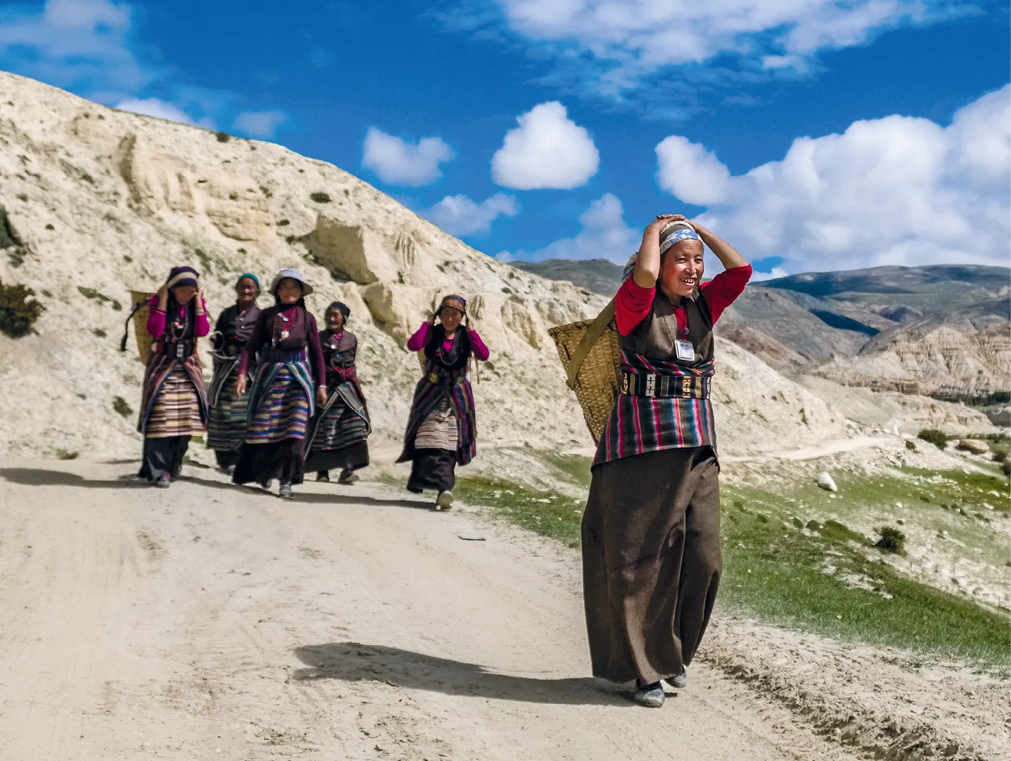 Photo de femmes au Népal