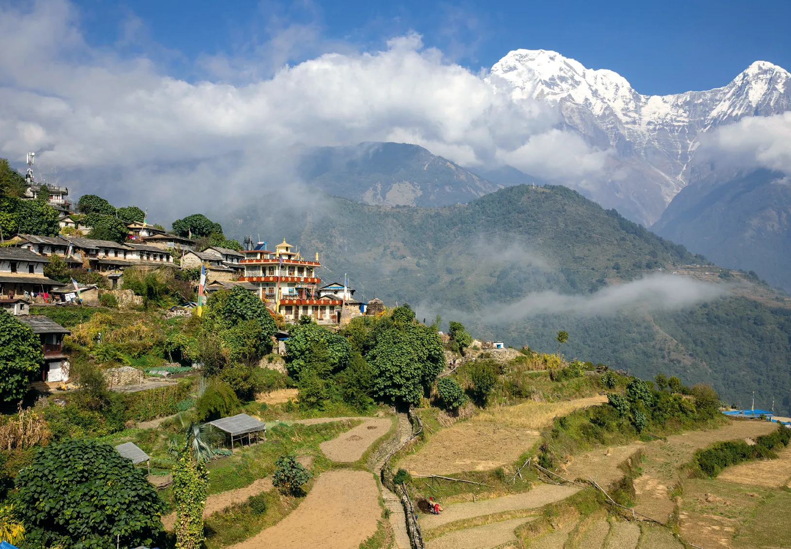 Photo du village de Ghandruk