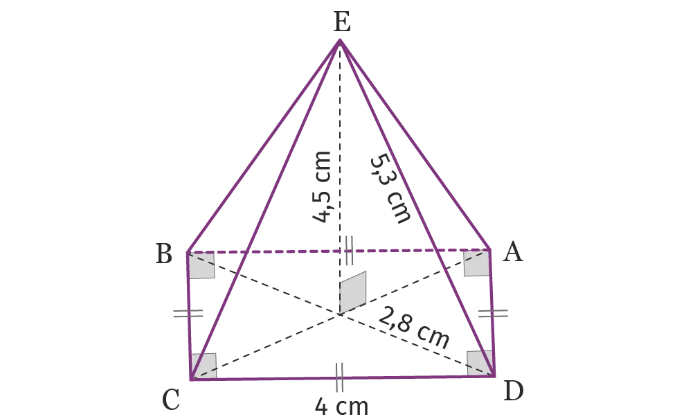pyramode à base carré