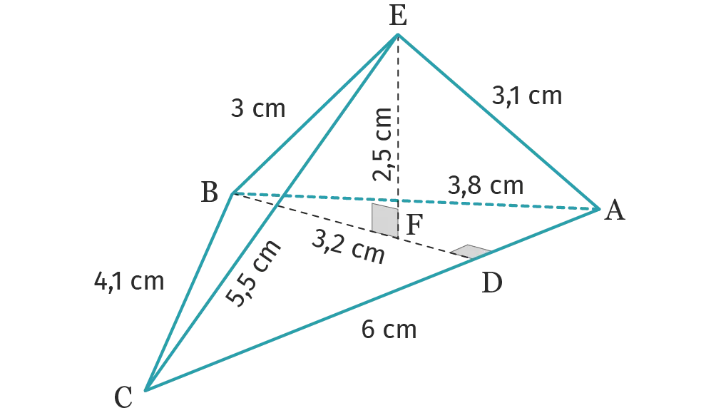 pyramide à base triangulaire