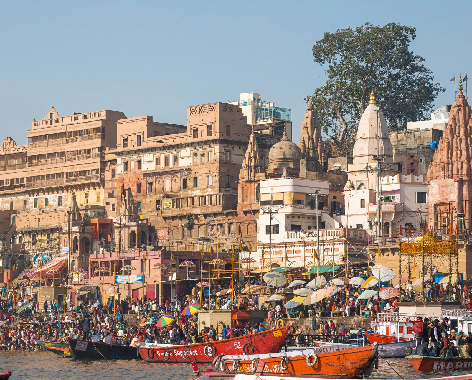 Photo de la ville de Varanasi, en Inde