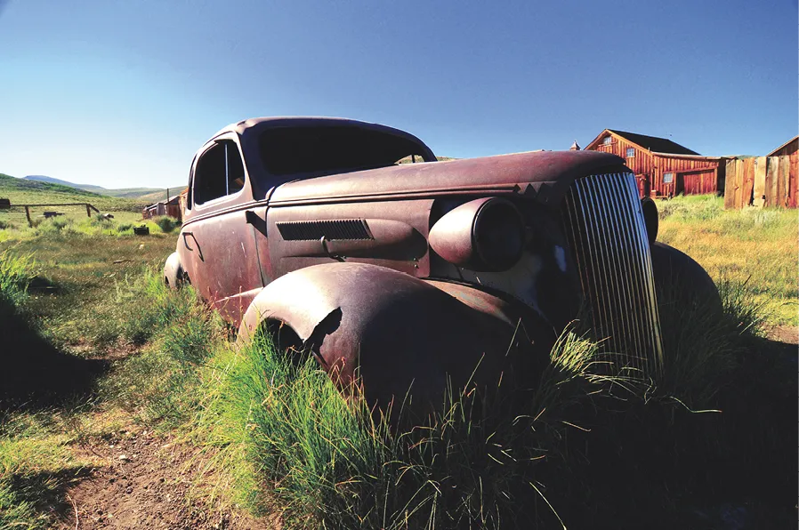 Chevrolet coupé de 1937, Bodie (Californie), photographie de Chris Willis, 2008