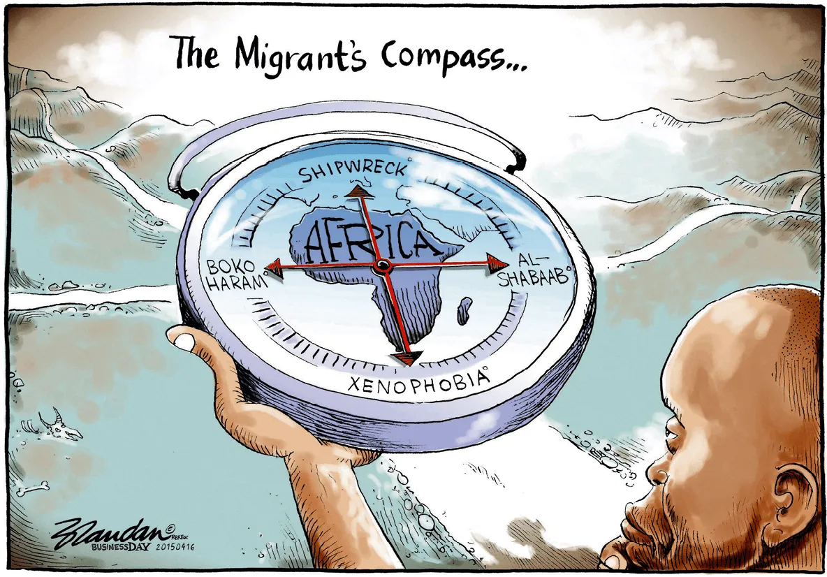 Les chemins des migrations