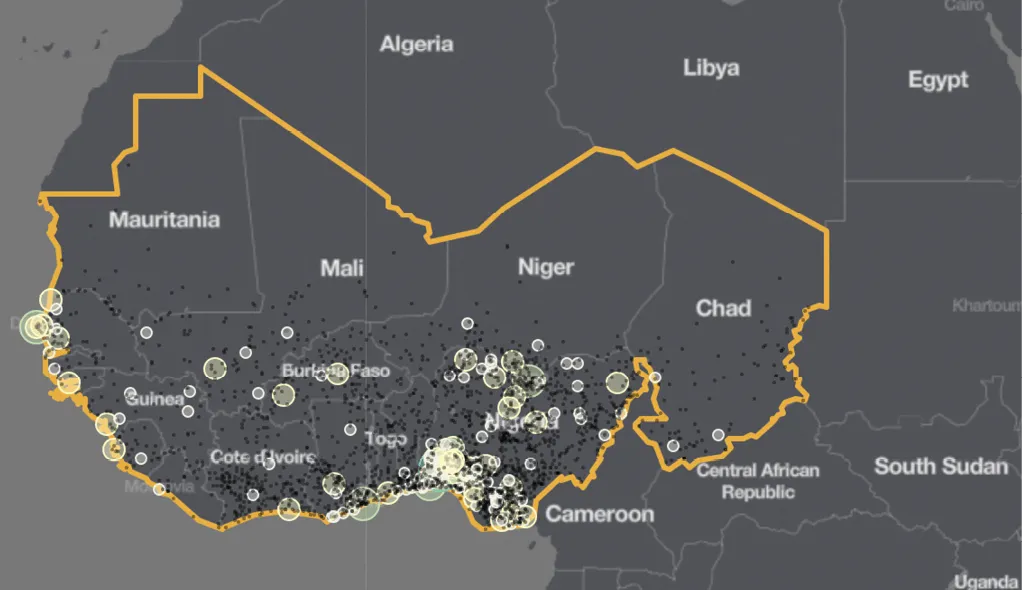 L'urbanisation en Afrique de l'Ouest 1