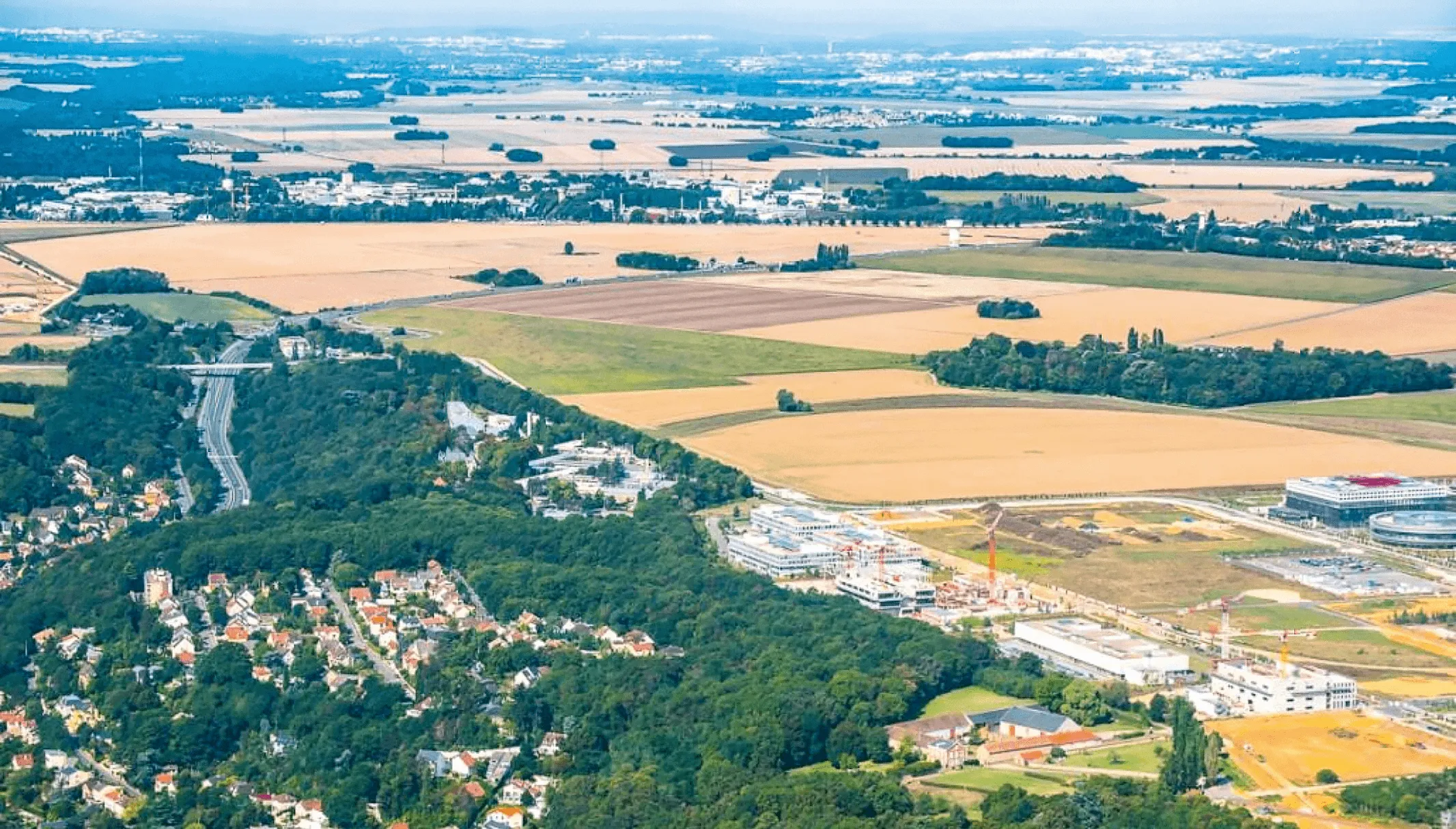 Le quartier de Corbeville et ses nouvelles ZAC image interactive