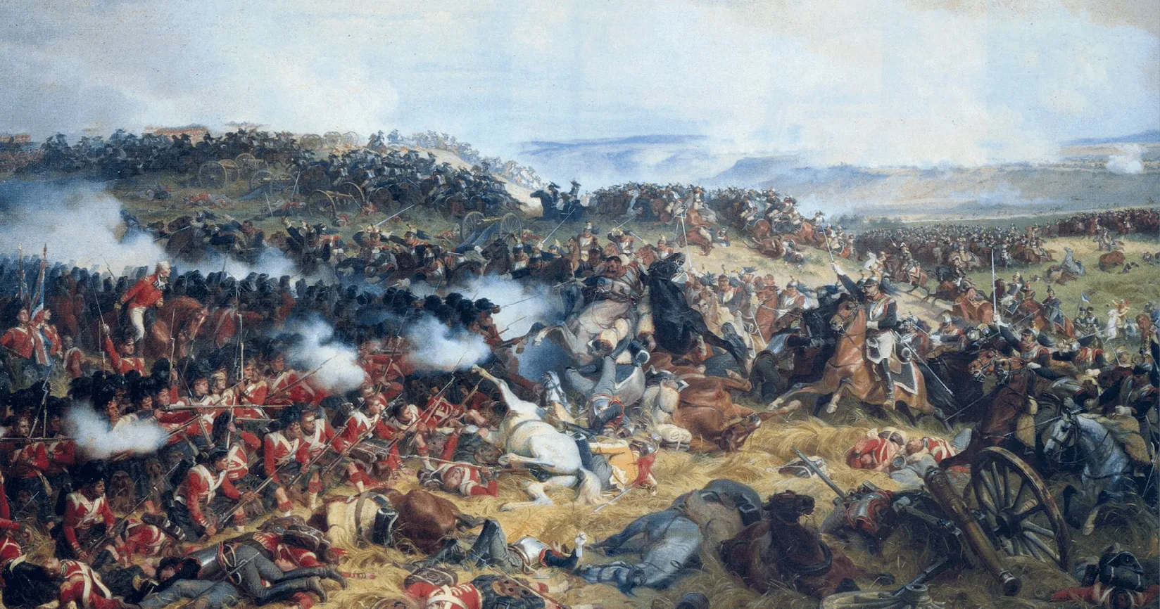 Tableau : La Bataille de Waterloo
