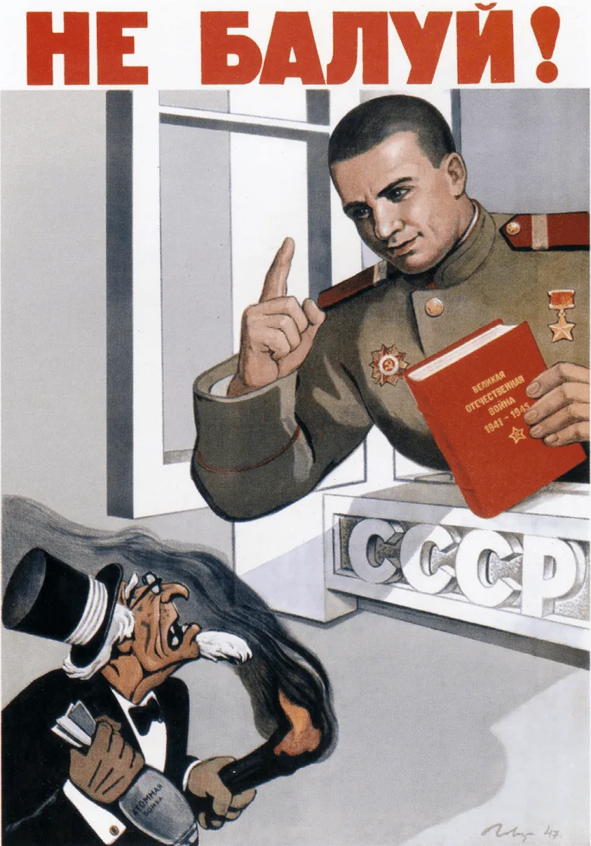 Affiche propagande Russe