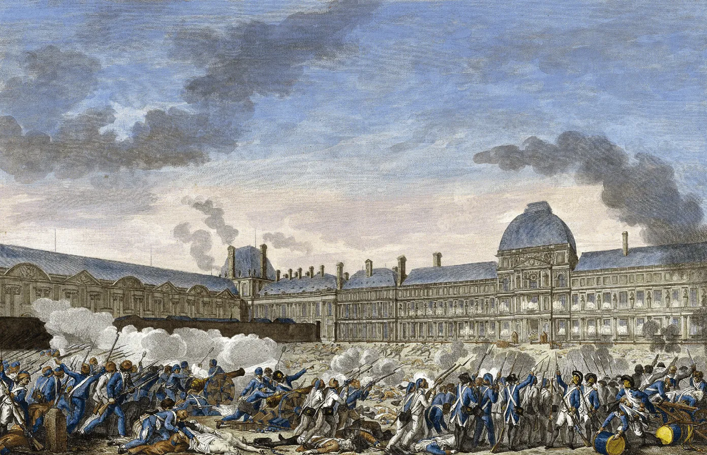 10 août 1792 - Prise des Tuileries