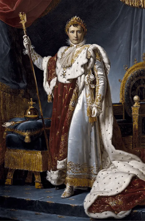 Napoléon Ier en
costume de sacre