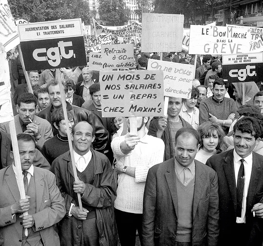 Cortège de la CGT, 13 mai 1968.
