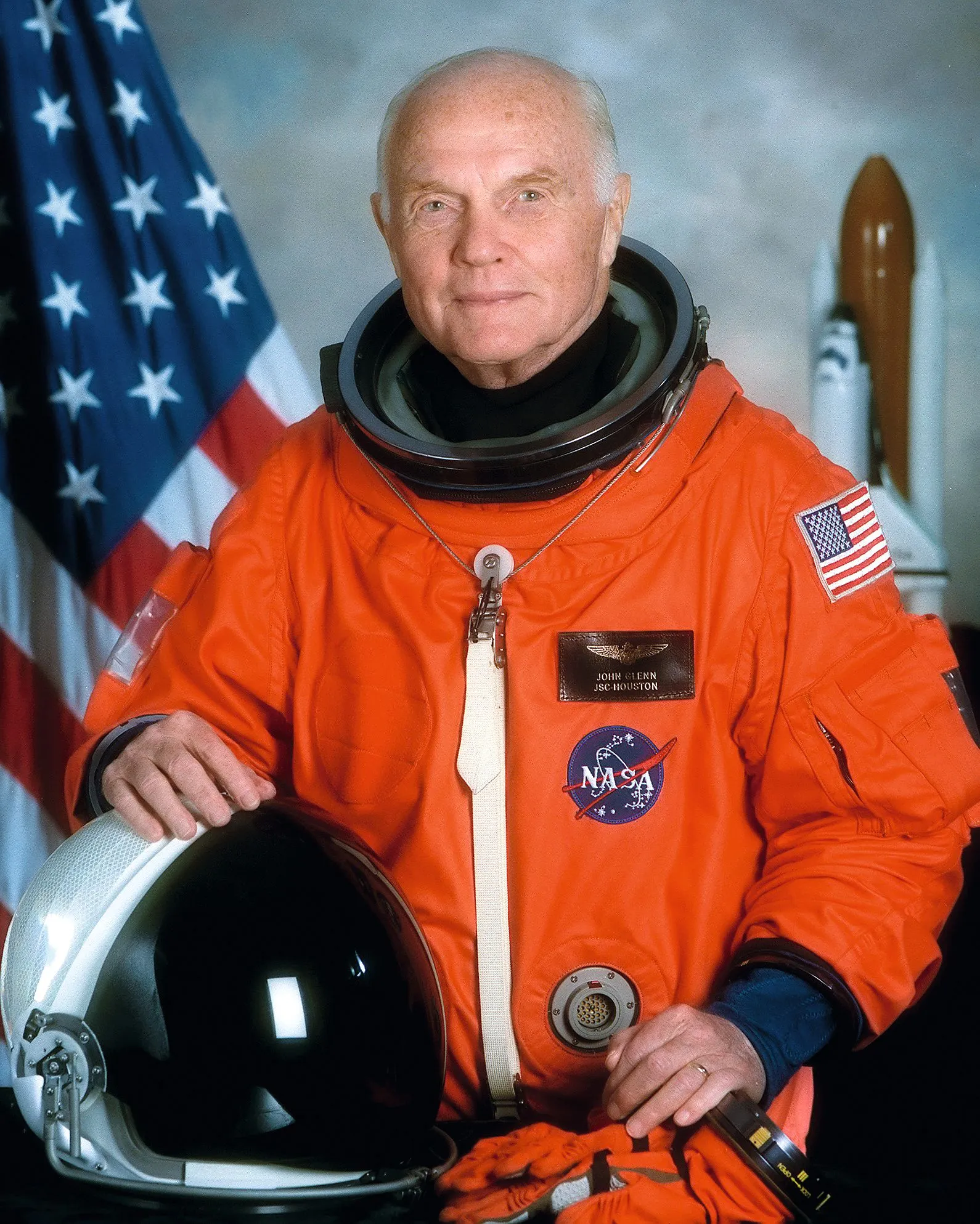 Portrait John Glenn - Anecdote