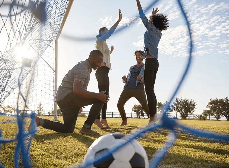 joueurs de football - activité C