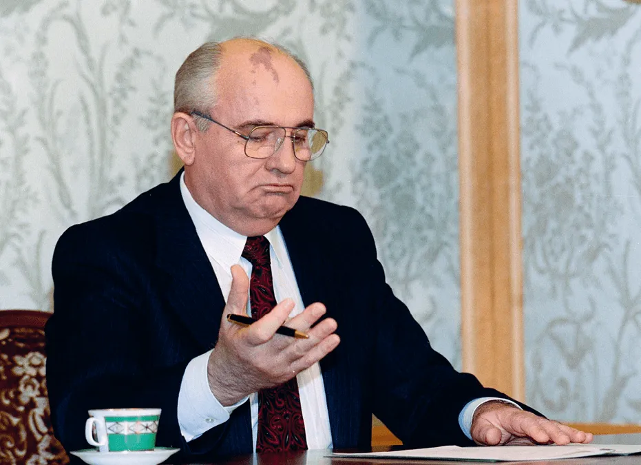 Fin de l'URSS, discours Gorbatchev