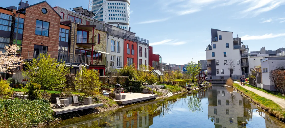 L'écoquartier de Västra Hamnen, 2019.