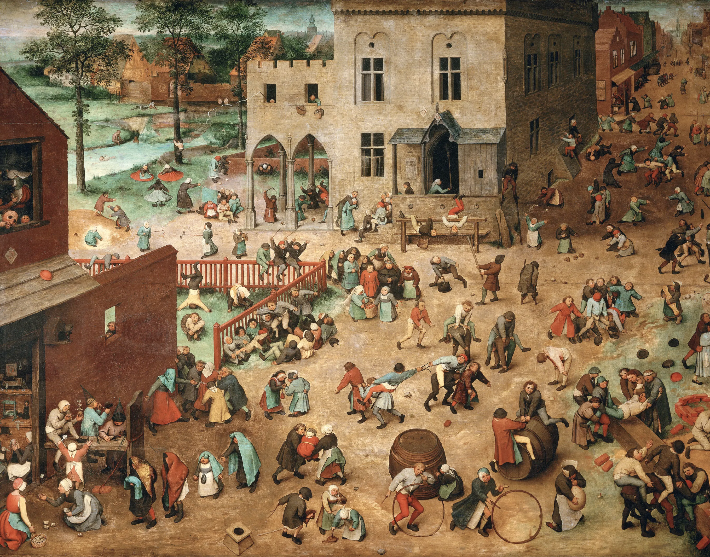 Pieter Brueghel l'Ancien, Les Jeux d'enfants