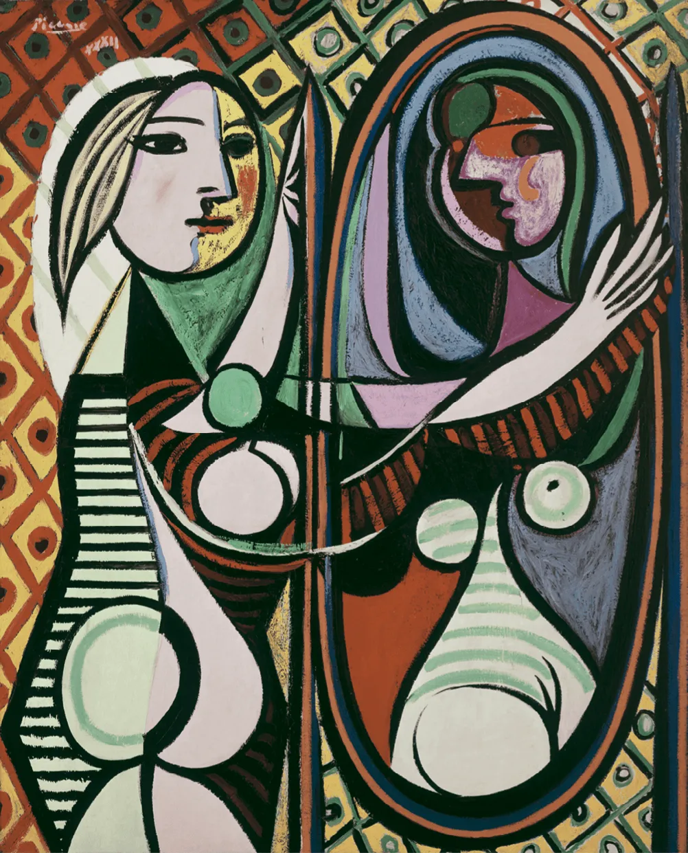 Pablo Picasso, Jeune fille devant
