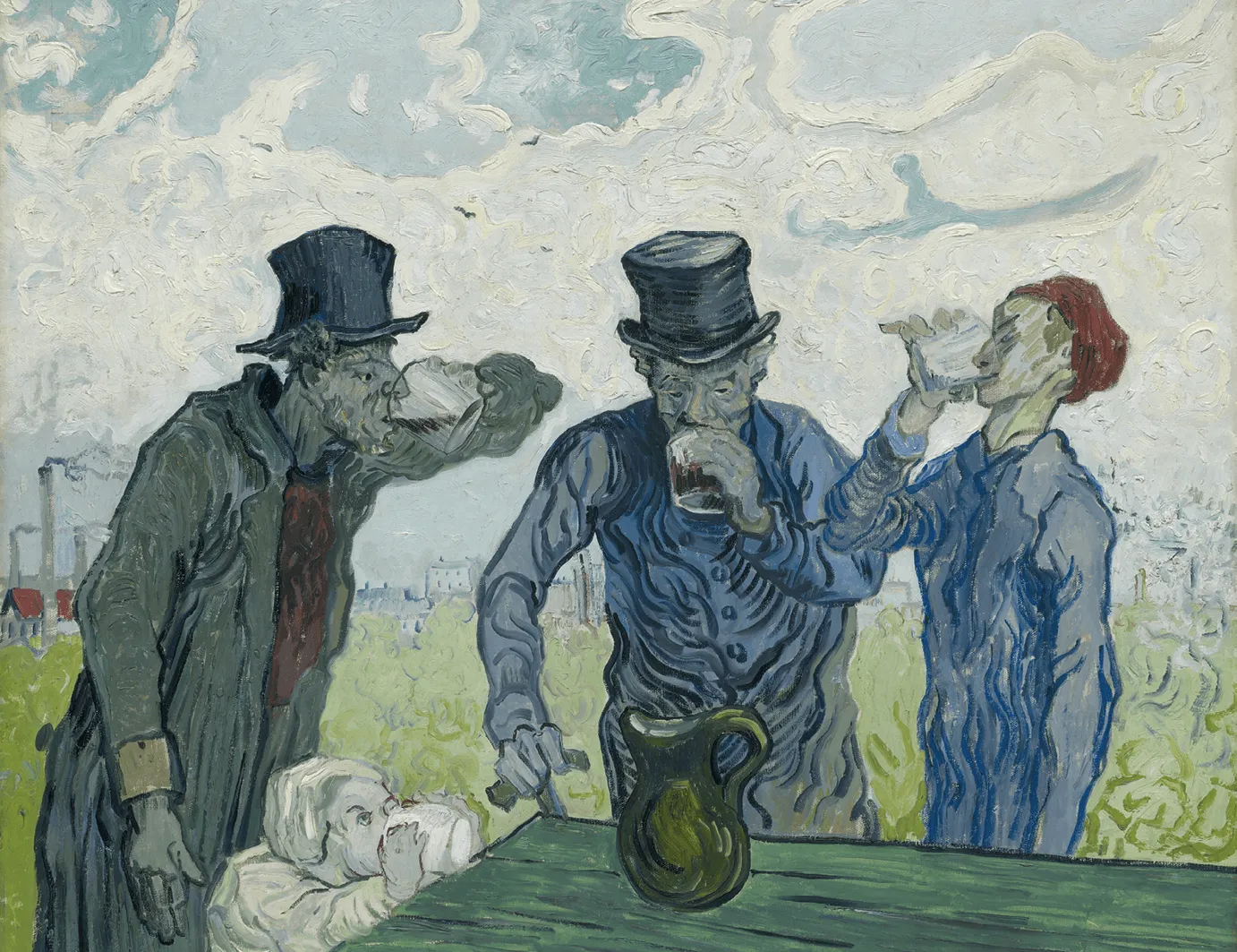 Vincent Van Gogh, Les Buveurs