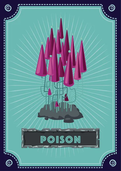 carte tarot poison