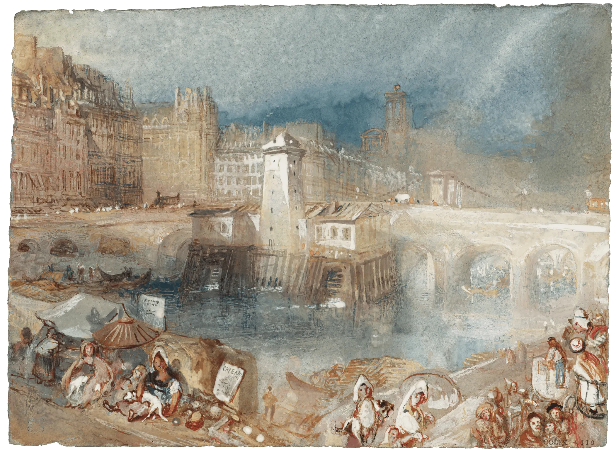 Joseph Mallord William Turner, Wanderings by the Seine, from Rouen to the Source
